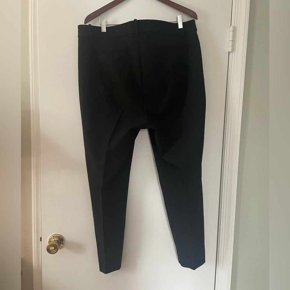 J. Crew Factory Ruby Crop Black Pants